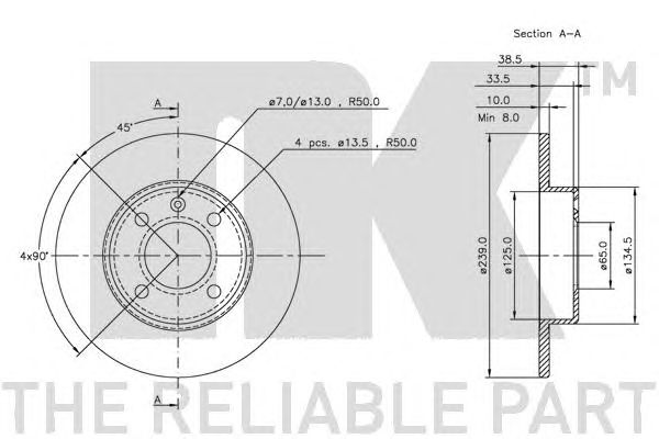 Disc frana