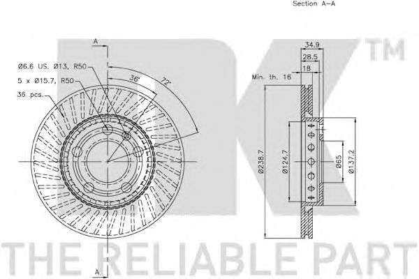 Disc frana