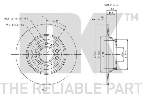 Disc frana