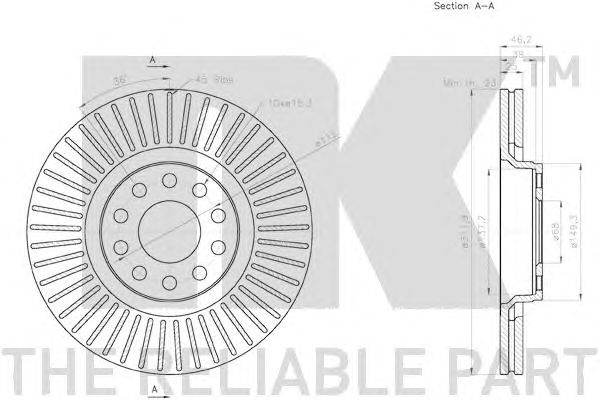 Disc frana