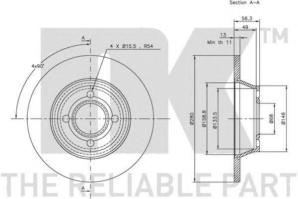 Disc frana