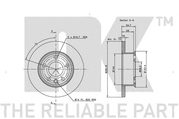 Disc frana