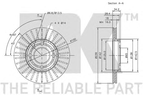 Disc frana