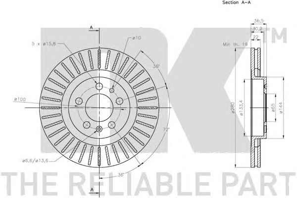 Disc frana