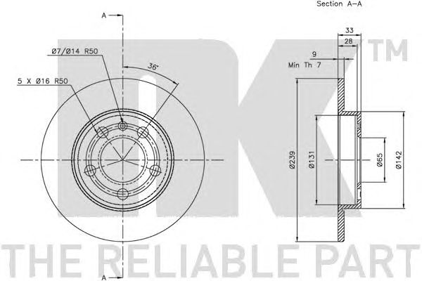 Disc frana