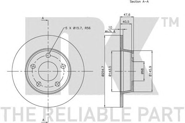 Disc frana