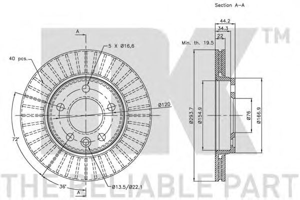 Disc frana