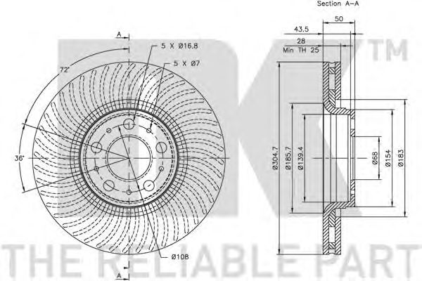 Disc frana