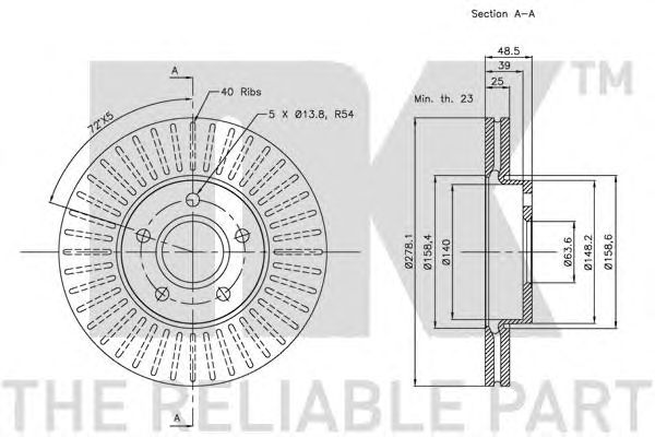 Disc frana