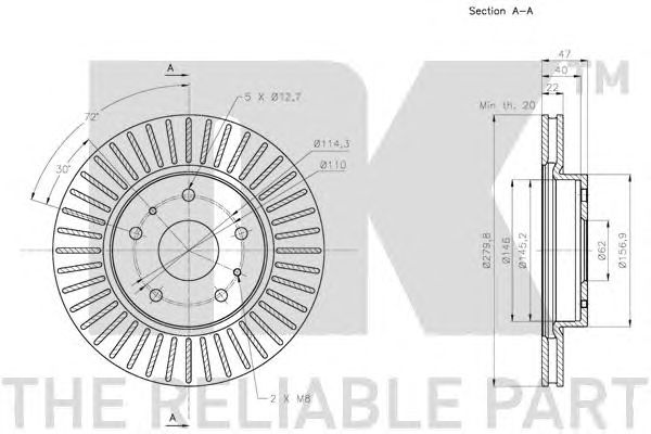 Disc frana