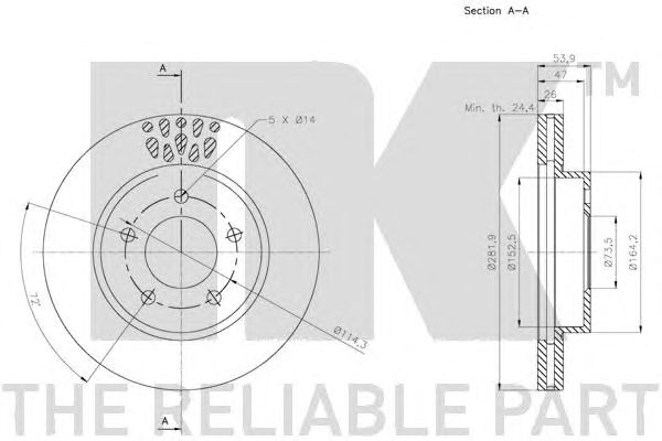 Disc frana