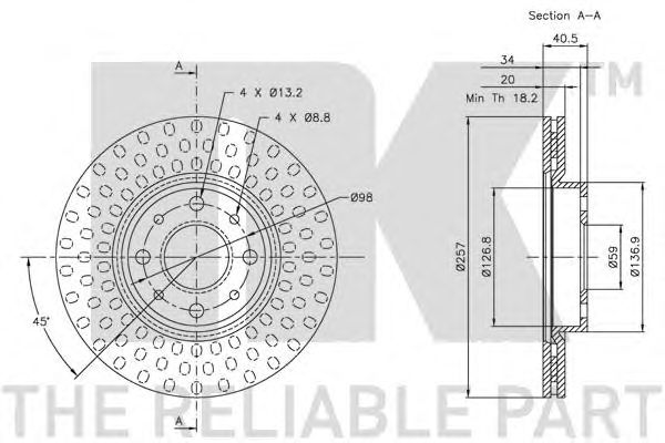 Disc frana