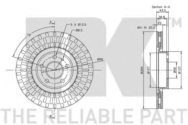 Disc frana