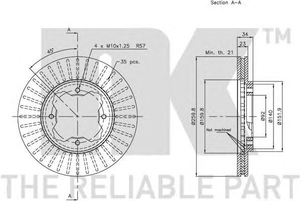 Disc frana