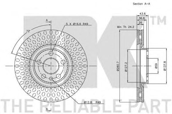 Disc frana