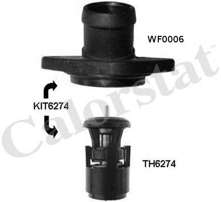 termostat,lichid racire VW 87C 1,4-1,5 POLO 95- IBIZA 1,4 95