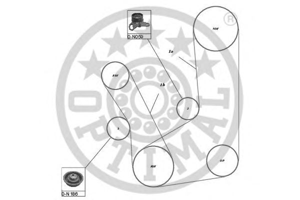 Set curea de distributie