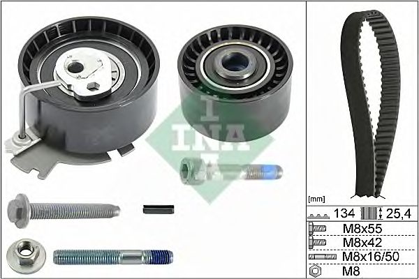 Set curea de distributie CITROEN 1,6 16V