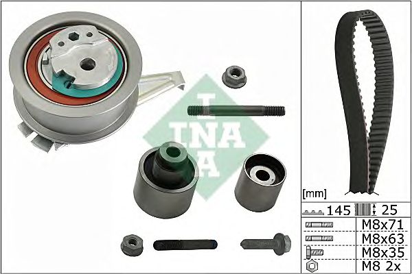 Set curea de distributie VW 1,6TDI/2,0TDI 12-