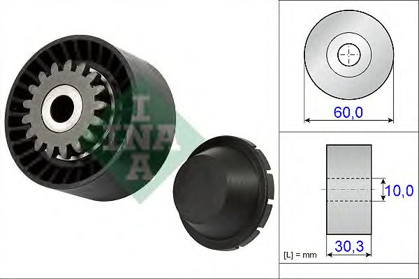 rola intinzator,curea transmisie RENAULT 1,2