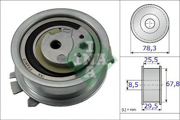 rola intinzator,curea distributie VW 1,6TDI/2,0TDI