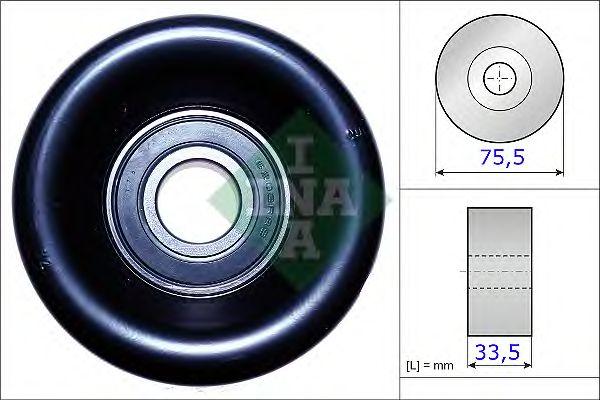 rola intinzator,curea transmisie HONDA 2,0/2,4 ACCORD 03-