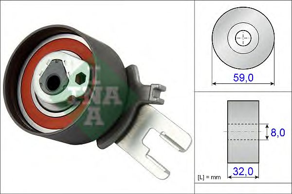 rola intinzator,curea distributie VOLVO S80 2,8/3,0