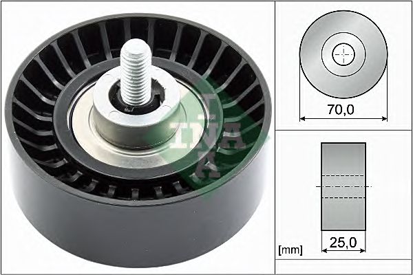 Rola ghidare/conducere, curea transmisie FORD 1,6 ECOBOOST