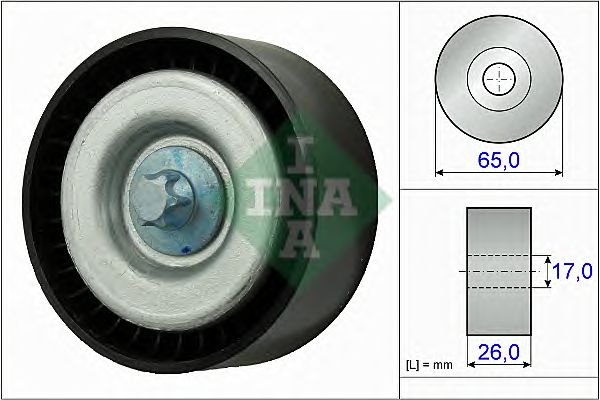 Rola ghidare/conducere, curea transmisie MERCEDES-BENZ SPRINTER M113