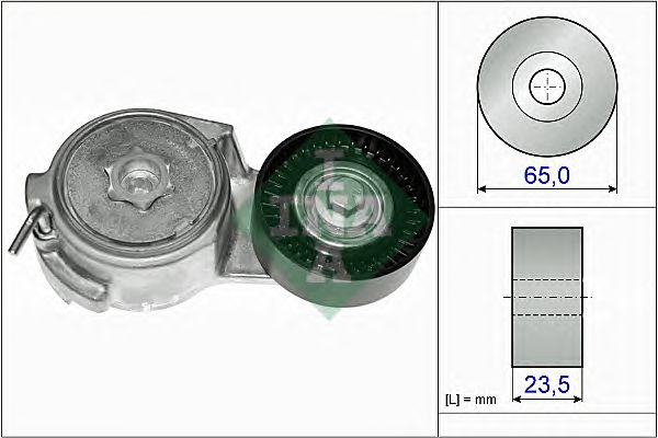 intinzator,curea transmisie FIAT 1,1