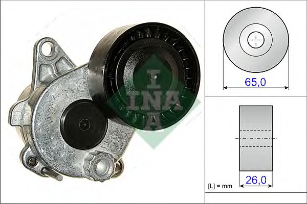 intinzator,curea transmisie MERCEDES-BENZ OM651 08- W204/212/X204