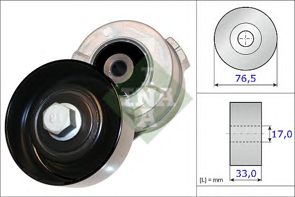 intinzator,curea transmisie HYUNDAI H-1, KIA SORENTO/ 2.5CRDI/ 08.02-