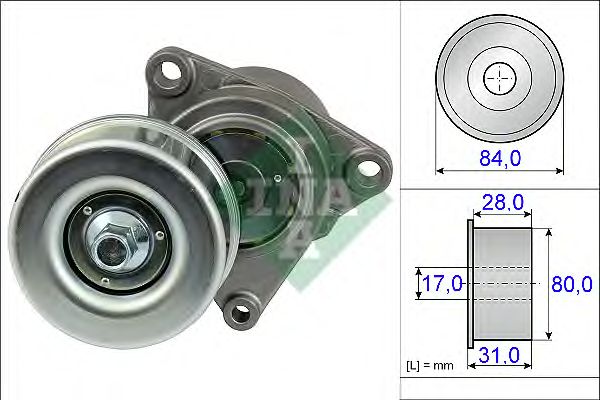 Intinzator curea, curea distributie