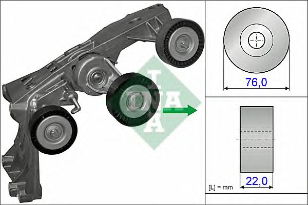 Intinzator curea, curea distributie MERCEDES-BENZ W169