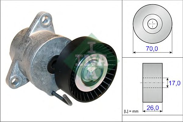 intinzator,curea transmisie OPEL INSIGNIA 2,0CDTI