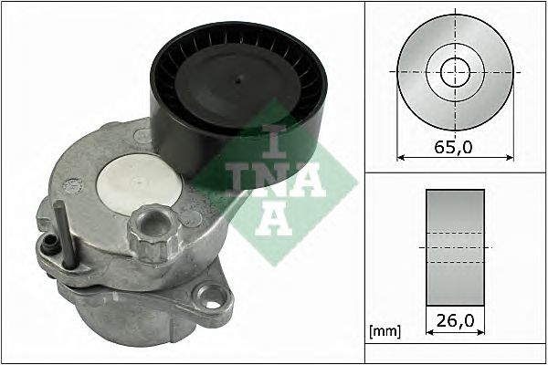 intinzator,curea transmisie MERCEDES-BENZ OM651