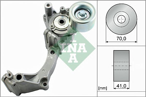 intinzator,curea transmisie TOYOTA 4,5 D-4D 08-