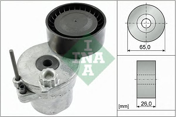 intinzator,curea transmisie MERCEDES-BENZ 1,8-3,5 08-