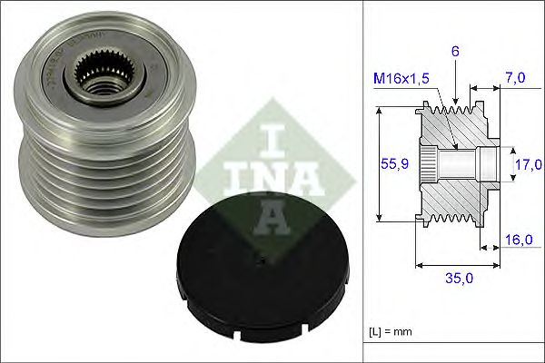 Sistem roata libera, generator