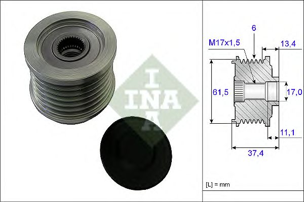 Sistem roata libera, generator