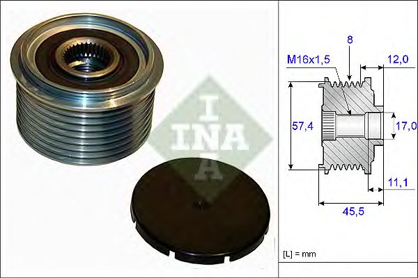 Sistem roata libera, generator