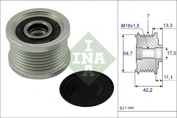 Sistem roata libera, generator