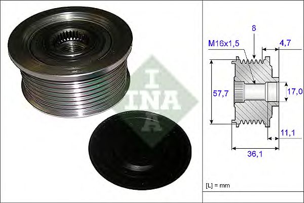 Sistem roata libera, generator