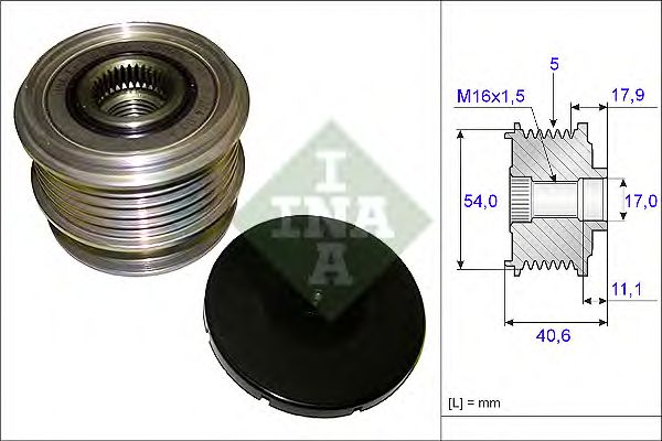 Sistem roata libera, generator