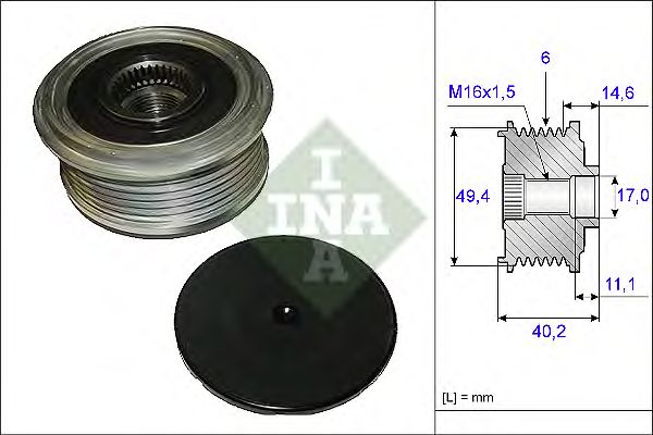 Sistem roata libera, generator VW 2,0TDI