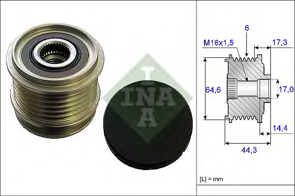 Sistem roata libera, generator