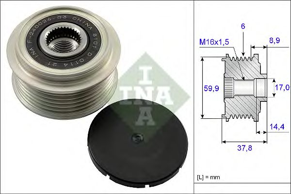 Sistem roata libera, generator