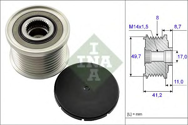 Sistem roata libera, generator