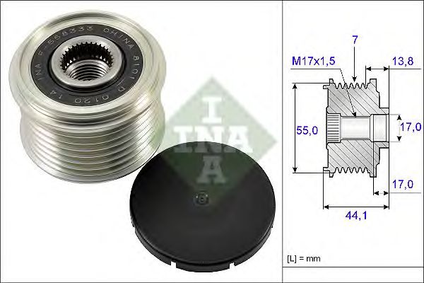 Sistem roata libera, generator SUBARU 2,0D