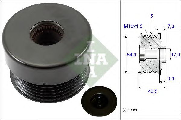 Sistem roata libera, generator